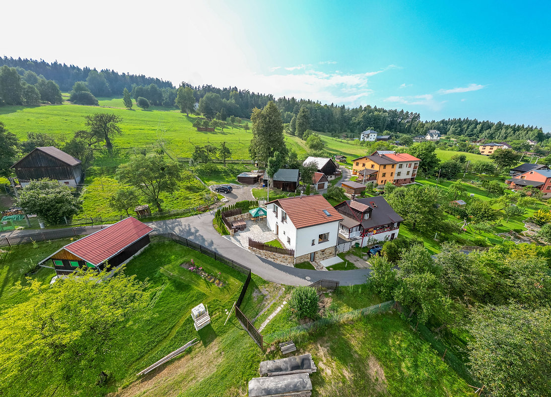 Exteriér Chaty nad Milíkovem v Beskydech